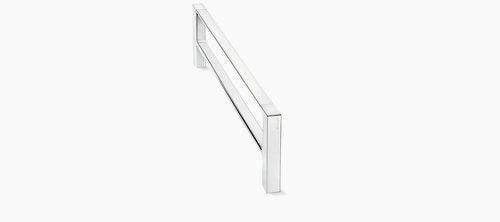 Double Towel Bar In Polished Chrome