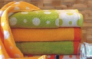 Solid & Yarn Dyed Jacquard Towels - Premium Cotton Fabric, Coordinated Sets in Floral and Geometric Designs, Decorative Jacquard Borders