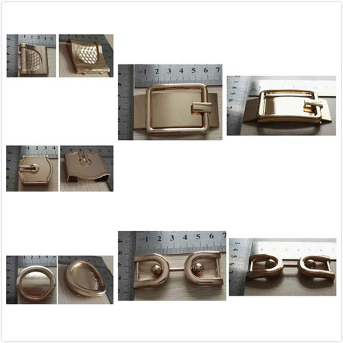 Zinc Alloy Snap Dog Hook Bag Leather D Ring Metal Pin Belt Buckle