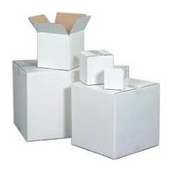 White Corrugated Boxes