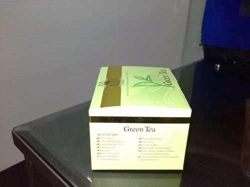 Green Tea Printed Box