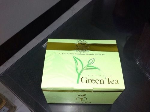 Printed Green Tea Box