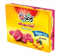 Sugar Free and Dietetic Peach Candy - Pink Box, 12 Months Shelf Life, Artificial Sweetener, Delicious Peach Flavor
