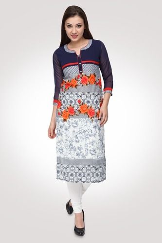 Rayon Ladies Designer Kurti