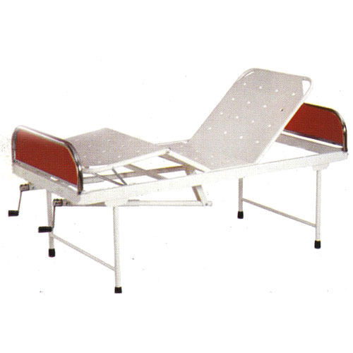 Hospital Fowler Bed Deluxe - Durable Steel Frame, Adjustable Backrest & Kneerest | High Load Bearing Capacity, Robust Design