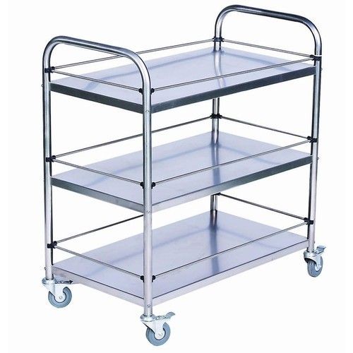 Three Shelves Instrument Trolley