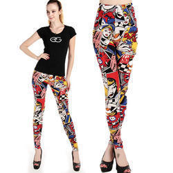 Ladies Printed Leggings