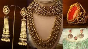 Artificial Antique Gold Finish Maharani Necklace With Paring Danglers