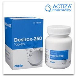 Deferasirox Tablet - High Grade Composition , Long Shelf Life and Safe for Consumption