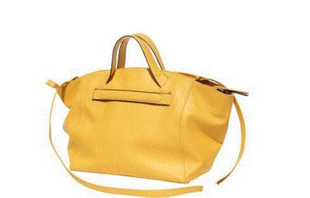 Yellow Handbag With Sling