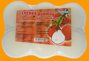 Lychee Flavour Pudding