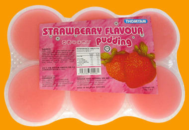 Strawberry Flavour Pudding