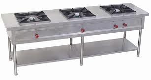 Three Burner Cooking Range