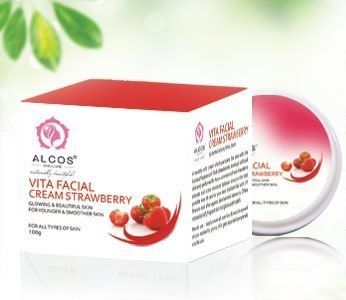 Vita Facial Cream Strawberry