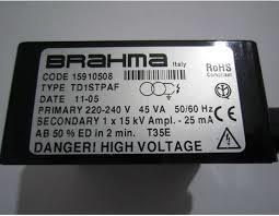 Barhma Ignition Transformer