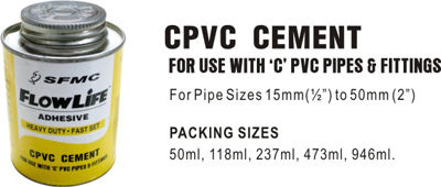 Pink Cpvc Cement