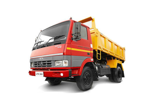 LPK 909-5 Cum Tipper - Best-in-Class Power and Carrying Capacity | Bigger Tyres for Enhanced Manoeuvrability and Efficient Tipping