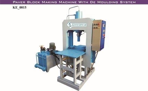 Paver Block Making Machine With De Mould System