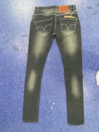 Simple Printed Jeans