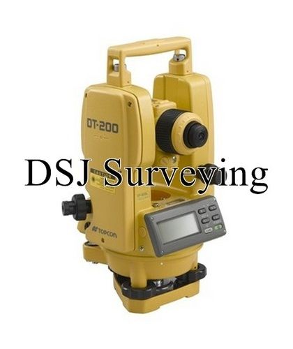 Topcon DT-209 Waterproof and Dustproof Digital Theodolites