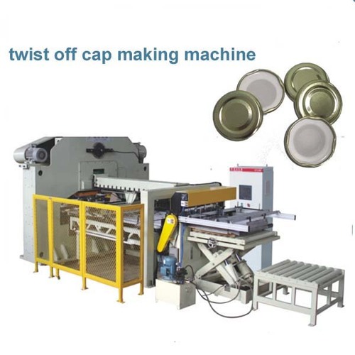 Twist Off Cap Jar Cap Making Machine By JIUJIANG YONGXIN CAN EQUIPMENT CO., LTD