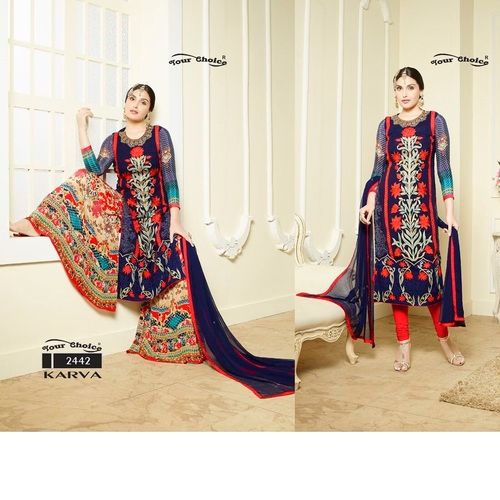 Blue Karva Ethnic Suit