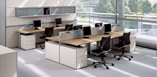 Office Work Station - Premium Quality Material , High Strength and Elegant Design