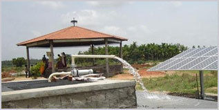 Blue Solar Water Pumping System