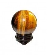 Crystal Tiger Eye Crystal Ball