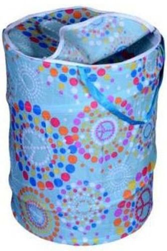 Multicolor Attractive Round Shape Foldable Small Laundry Bag