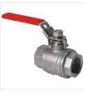 Easy to Install Customized Size Metal Ball Valve, Silver Colour