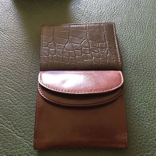 Leather Gents Purse Gender: Women