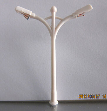 One Side And Two Sides ABS Scale Model Street Lights For Architectural Model