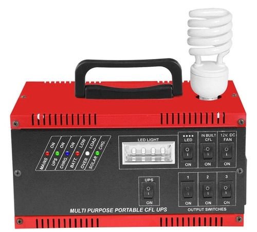 Fabric Cfl Inverter In Metal Cabinet