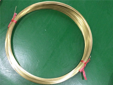 Yellow Coiled Brass Tube