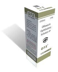 Ofloxacin Ophthalmic Solution IP - Premium Quality Eye Protection Formula | Cleans and Soothes Eyes, Quality Tested for Safety