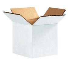Corrugated White Box