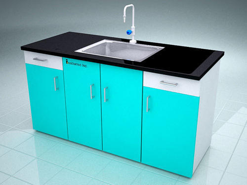 Laboratory Sink Table - Premium Quality, For Device and Chemical Storage, Working Heights of 750 mm & 900 mm, Under Bench Units Available