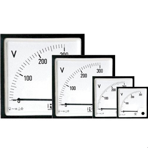 Moving Coil Meter Ac Ammeters And Voltmeters With Rectifier
