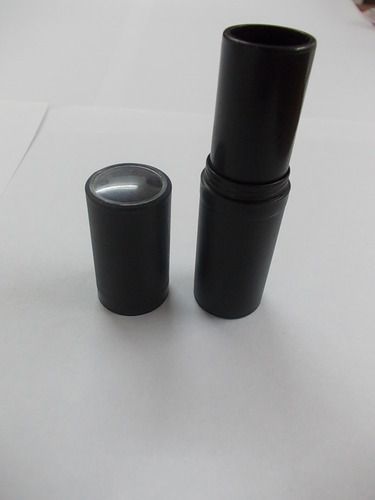 Black Velvet Plastic Lipstick Container