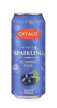 Okyalo 500ml 100% शुद्ध ब्लूबेरी जूस और ड्रिंक Okeyfood