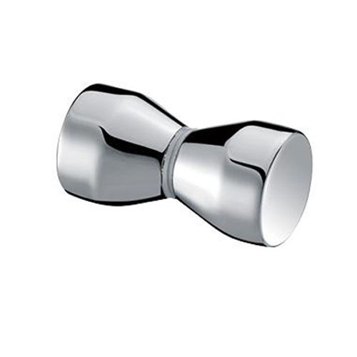 Shower Door Handles - Stainless Steel 304, Stain and Mirror Finish | Round Shape, Compatible with Bath Hardware Sets, Affordable Pricing