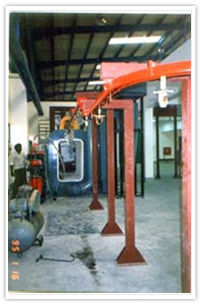 Conveyors for Powder Coating Plants
