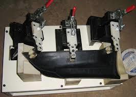 Front Bumper, Cover LH & Stud Positioning Fixture for Ultrasonic Welding