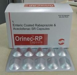 Enteric Coated Rabeprazole And Aceclofenac SR Capsules