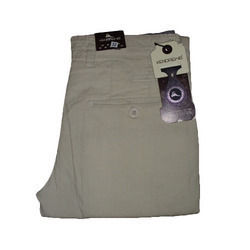 Men Semi Formal Cotton Trouser