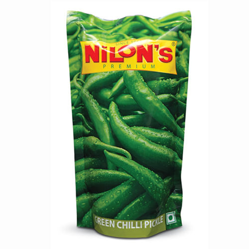 Green Chilli Pickle - 60% Green Chilli Pieces, 14% Salt, 13% Edible Vegetable Oil | Rich in Energy and Flavor, Packed with Essential Nutrients