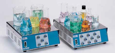 Multiple Position Magnetic Stirrers