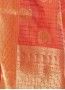 Orange Colour Tussar Silk Woven Saree