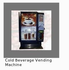 Cold Beverage Vending Machine